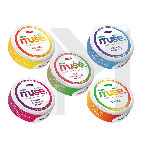6mg Muse Nicotine Pouches (UK Made) - 20 Pouches