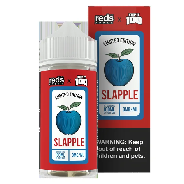 7 Daze Reds X Keep It 100 Slapple E-Liquid 100mL