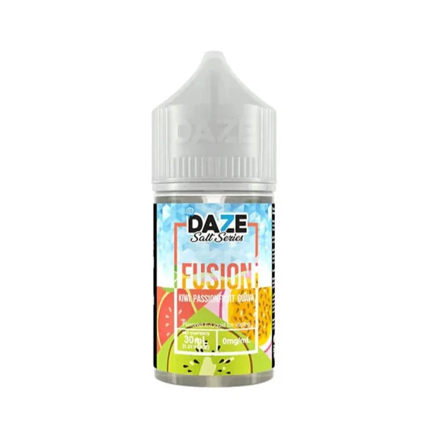 7 Daze Salt Fusion Series Kiwi Passionfruit Guava Iced