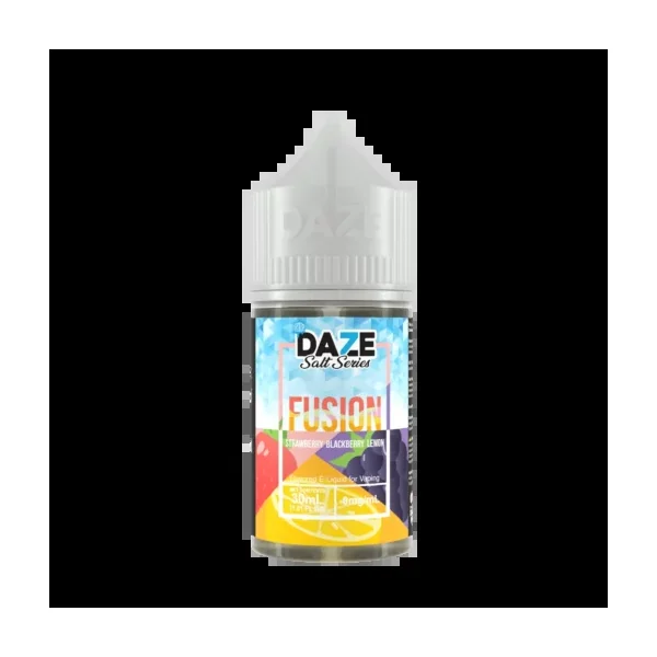 7 Daze Salt Fusion Series Strawberry Blackberry Lemon Iced