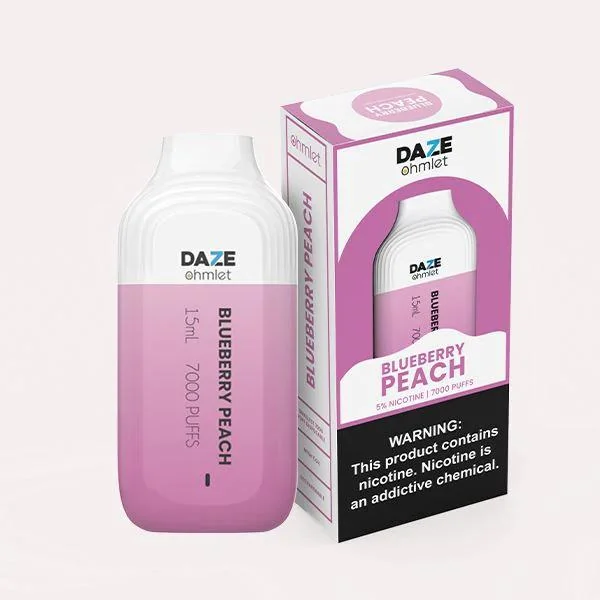 7Daze OHMLET 7000 Puffs Disposable 10 Pack - Image 2