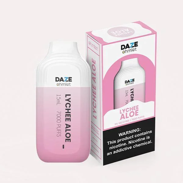 7Daze OHMLET 7000 Puffs Disposable 10 Pack - Image 4