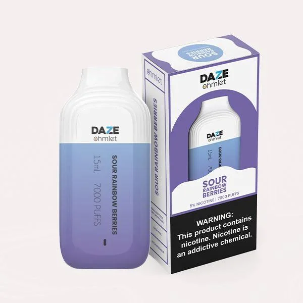 7Daze OHMLET 7000 Puffs Disposable 10 Pack - Image 7