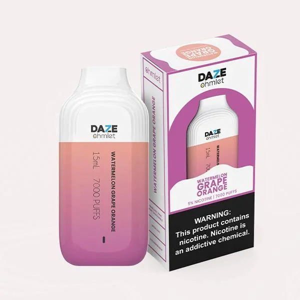 7Daze OHMLET 7000 Puffs Disposable 10 Pack - Image 10