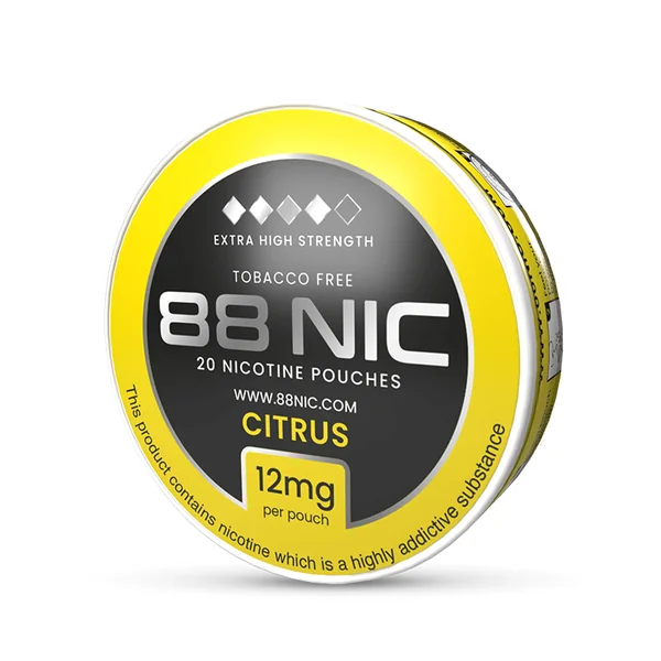 88 Nic Citrus Nicotine Pouches - Image 2