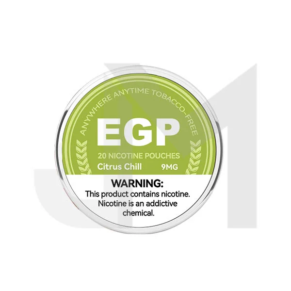 9mg EGP Nicotine Pouches - 20 Pouches - Image 2
