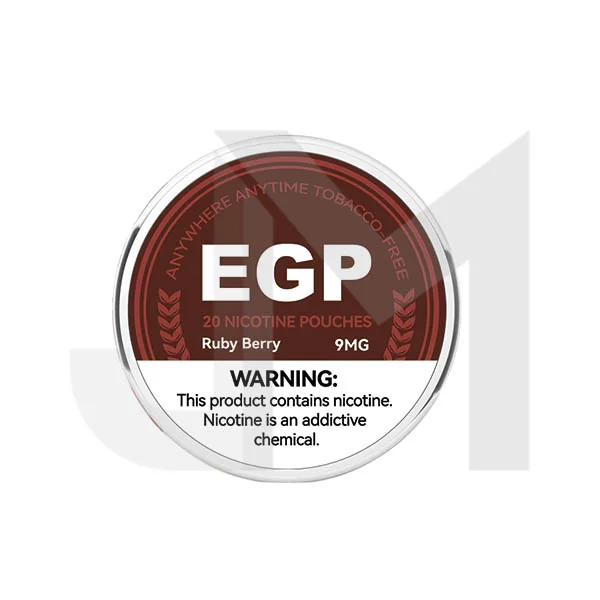 9mg EGP Nicotine Pouches - 20 Pouches - Image 4