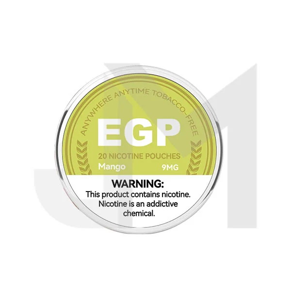 9mg EGP Nicotine Pouches - 20 Pouches - Image 5
