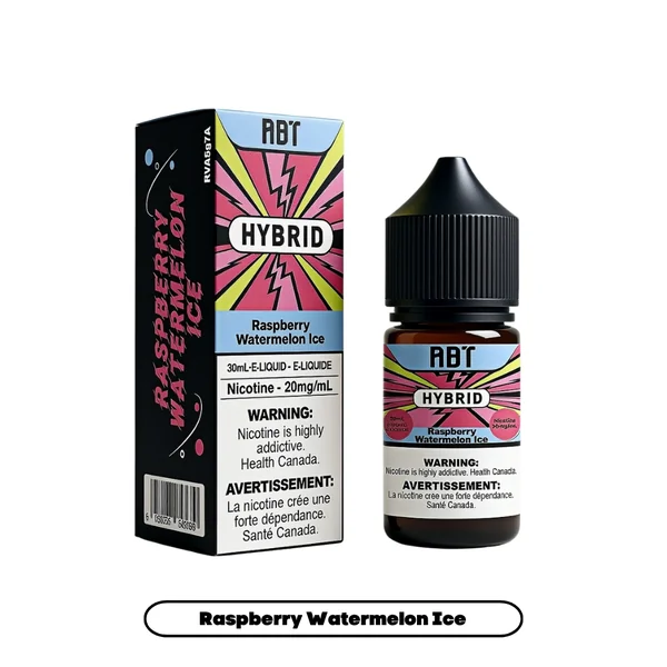 ABT Raspberry Watermelon Ice 20mg 30ml Nicotine Salt eLiquids
