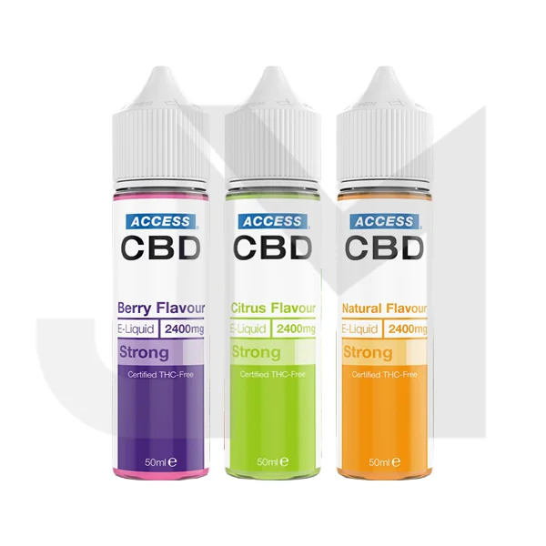 Access CBD 1200mg CBD E-liquid 50ml (60PG/40VG)