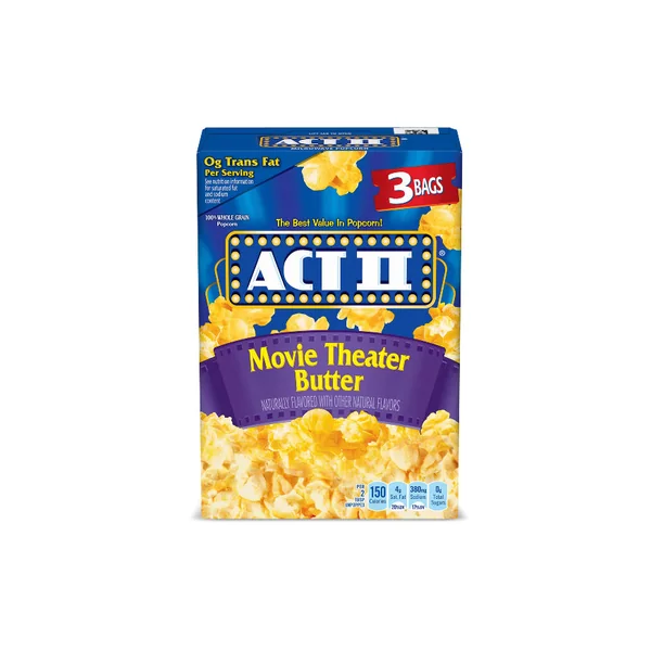 ACT II POPCORN LIGHT BUT 18CT