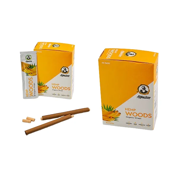 Afghan Hemp Woods Self Rolling Wraps