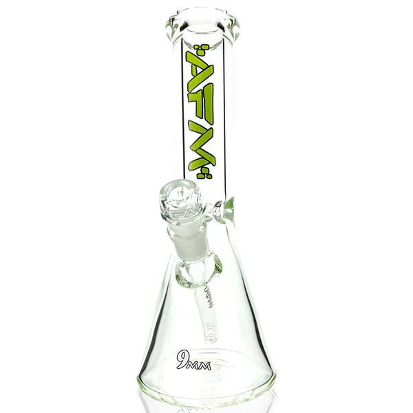 AFM Smoke 12" Heavy Boi Clear 9mm Beaker Bong - Image 7