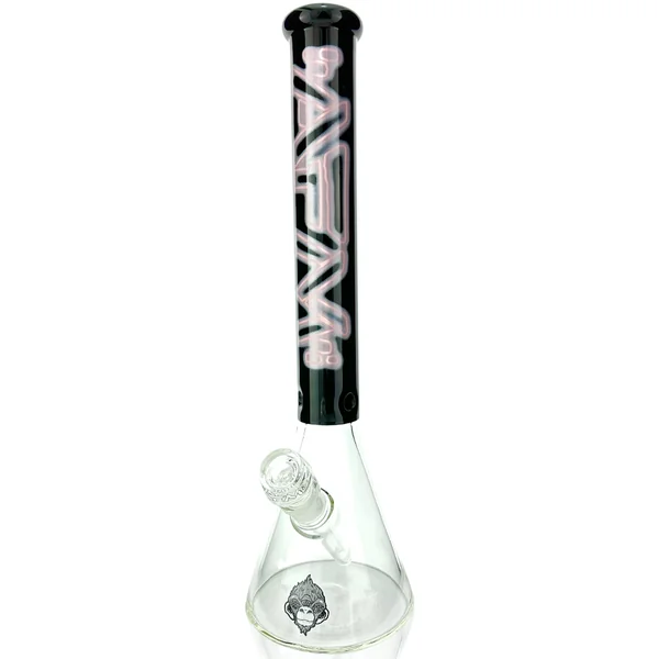 AFM Smoke 16" Neon Lights Glass Beaker Bong - Image 2