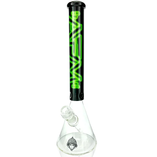 AFM Smoke 16" Neon Lights Glass Beaker Bong - Image 3