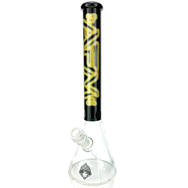 AFM Smoke 16" Neon Lights Glass Beaker Bong - Image 4