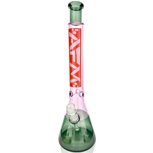 AFM Smoke 18" Red Label Quasar Glass Beaker Bong - Image 4