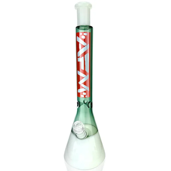 AFM Smoke 18" Red Label Quasar Glass Beaker Bong - Image 5