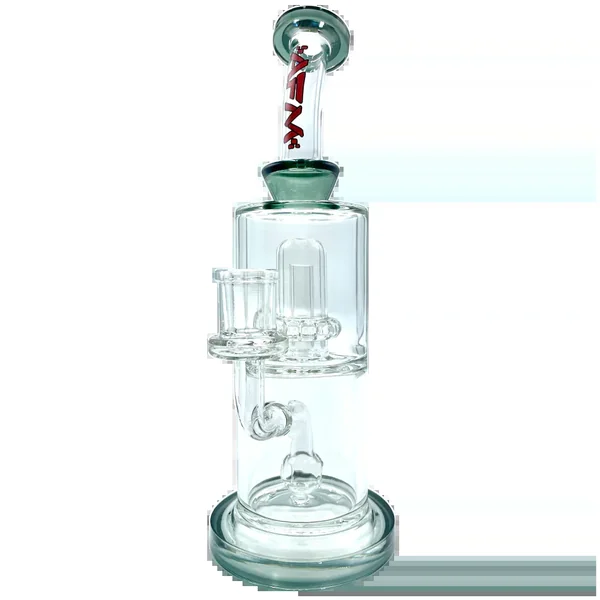 AFM Smoke Dot Double Perc Glass Rig