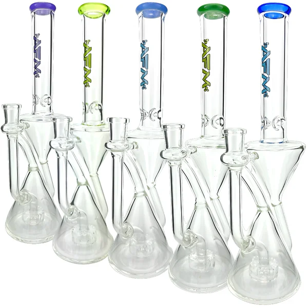 AFM Smoke Time Clear Glass Recycler Rig - Image 8