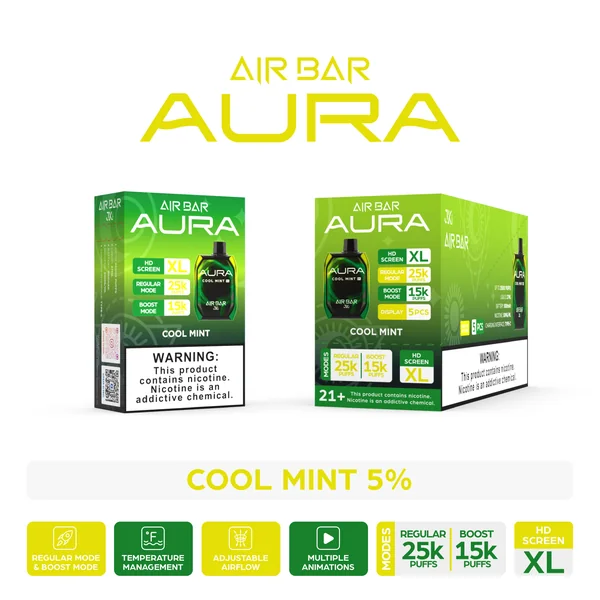 Air Bar Aura 25000 Puffs Disposable Vape Device - Image 25