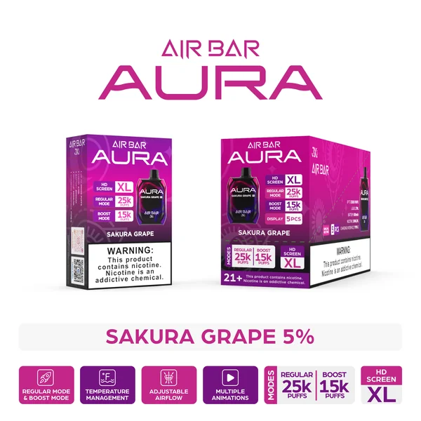 Air Bar Aura 25000 Puffs Disposable Vape Device - Image 32