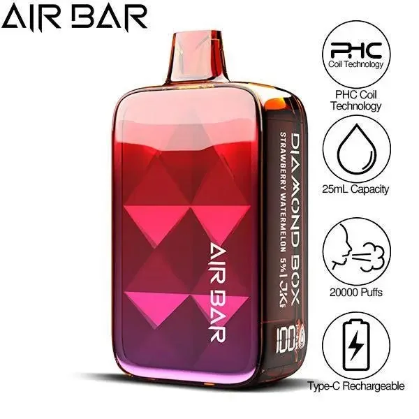 Air Bar Diamond Box 20000 Puffs Rechargeable Vape 25mL - Image 14