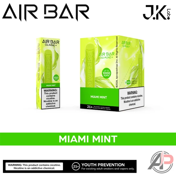 Air Bar Diamond+ Plus 1000 Puffs Disposable Vape Device - Image 4