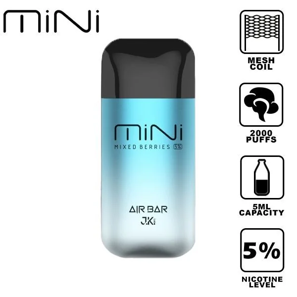 Air Bar Mini 2000 Puffs Disposable Vape 10 Pack 5mL - Image 4