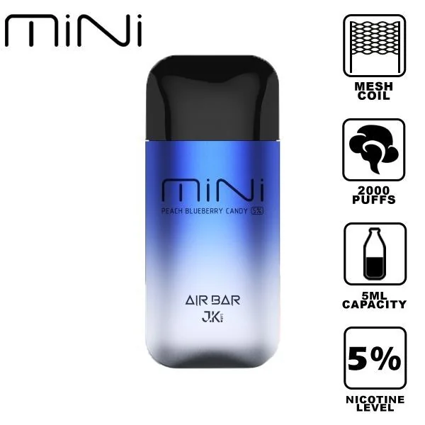 Air Bar Mini 2000 Puffs Disposable Vape 10 Pack 5mL - Image 5