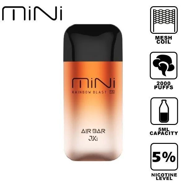Air Bar Mini 2000 Puffs Disposable Vape 10 Pack 5mL - Image 7