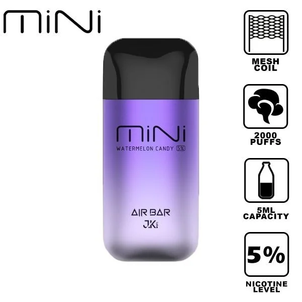 Air Bar Mini 2000 Puffs Disposable Vape 10 Pack 5mL - Image 9