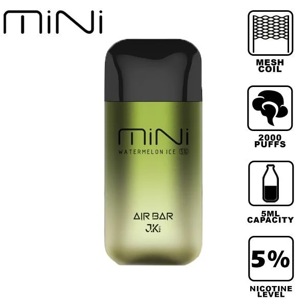 Air Bar Mini 2000 Puffs Disposable Vape 10 Pack 5mL - Image 10