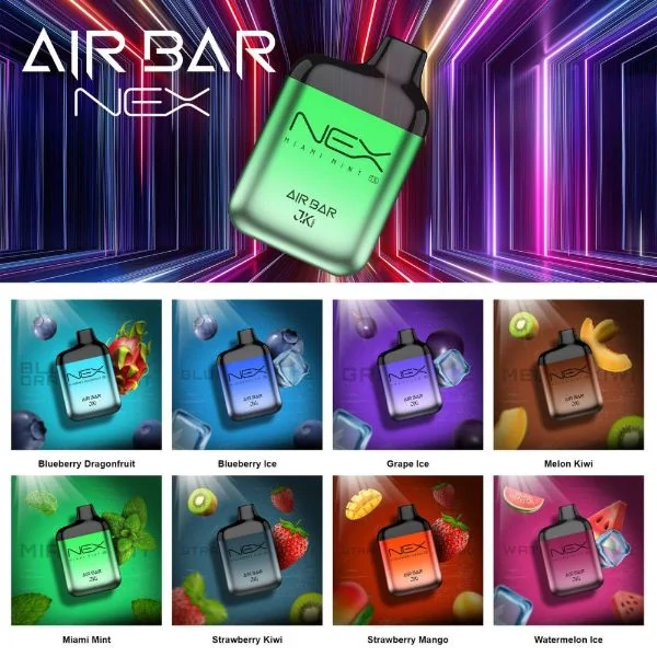Air Bar NEX 6500 Puffs Disposable Vape 15mL