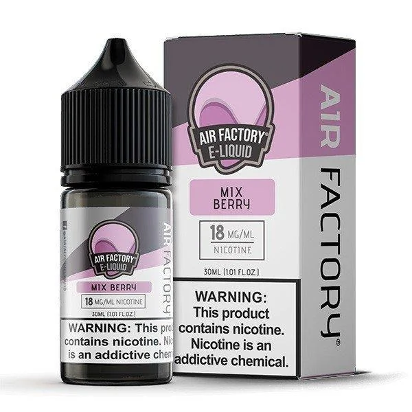 Air Factory Salt Nic E-Juice 30ml - Image 6