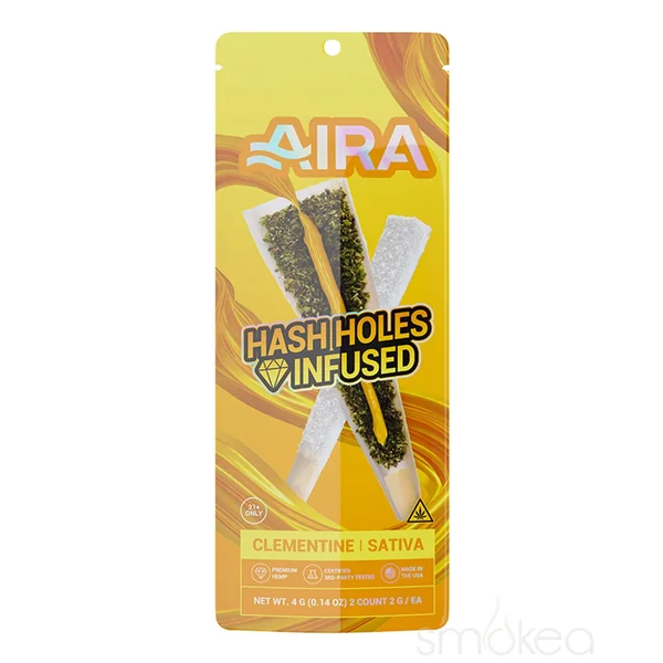 Aira THCP Diamond Infused Hash Hole Pre Roll - Clementine