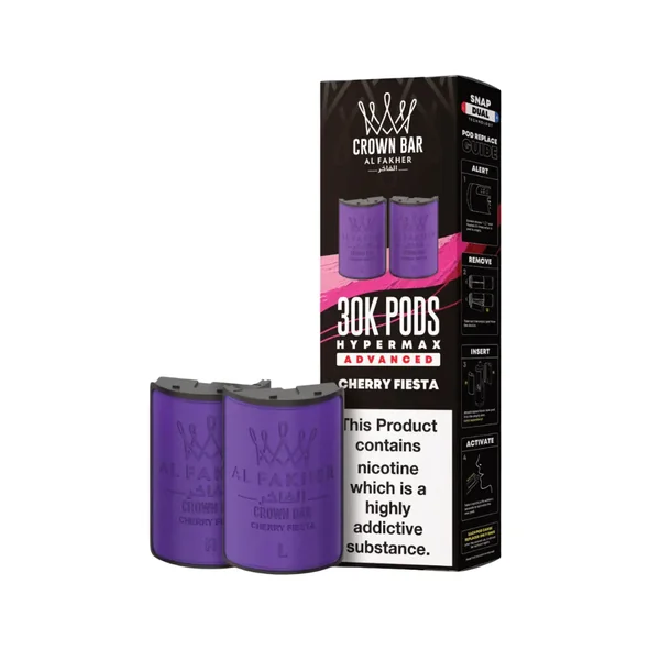Al Fakher 30K Hypermax Cherry Fiesta Refill Pod
