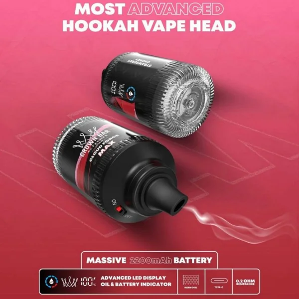 Al Fakher Crown Bar Cloud Force Max 50K Disposable E-Hookah Head 0.5% - Image 17