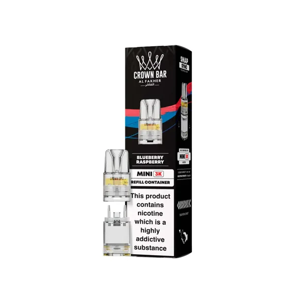 Al Fakher Crown Bar Mini 3K Refill Pods - Image 2