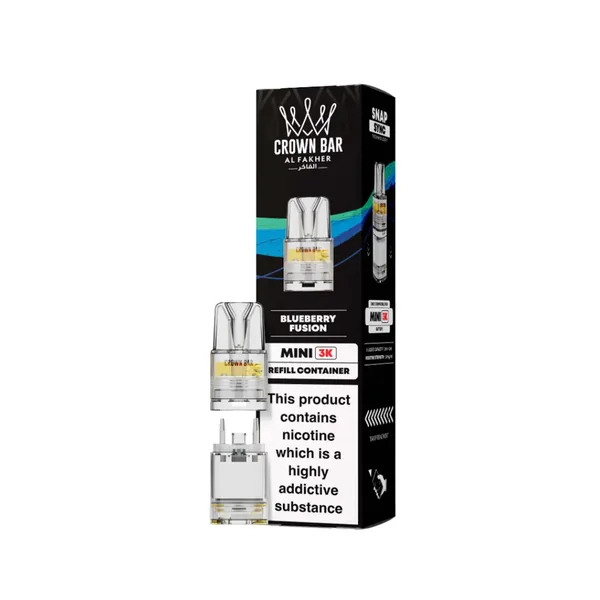 Al Fakher Crown Bar Mini 3K Refill Pods - Image 14