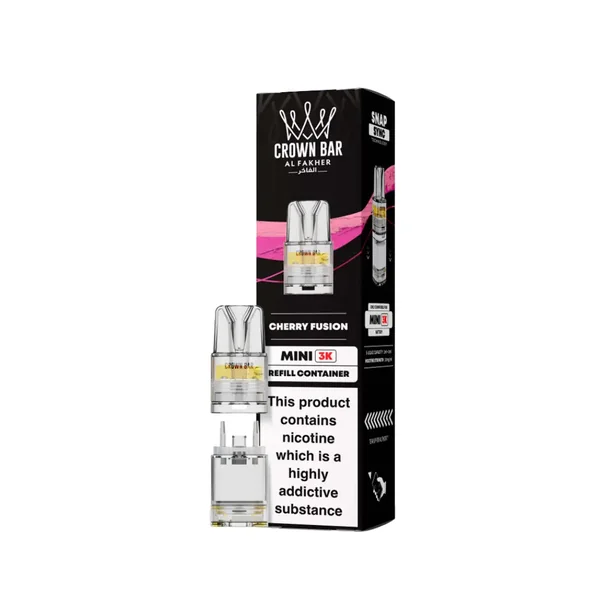 Al Fakher Crown Bar Mini 3K Refill Pods - Image 17