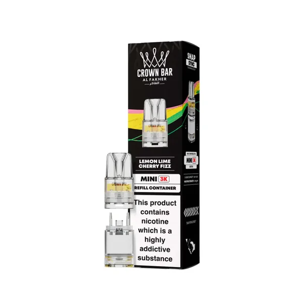 Al Fakher Crown Bar Mini 3K Refill Pods - Image 18