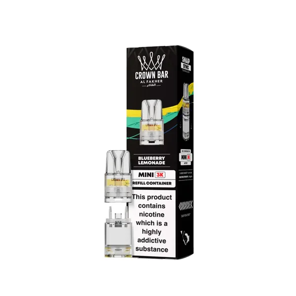 Al Fakher Crown Bar Mini 3K Refill Pods - Image 3