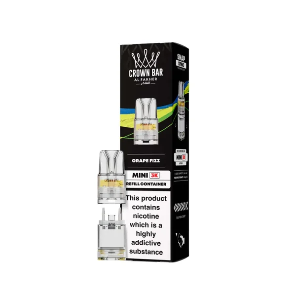 Al Fakher Crown Bar Mini 3K Refill Pods - Image 22