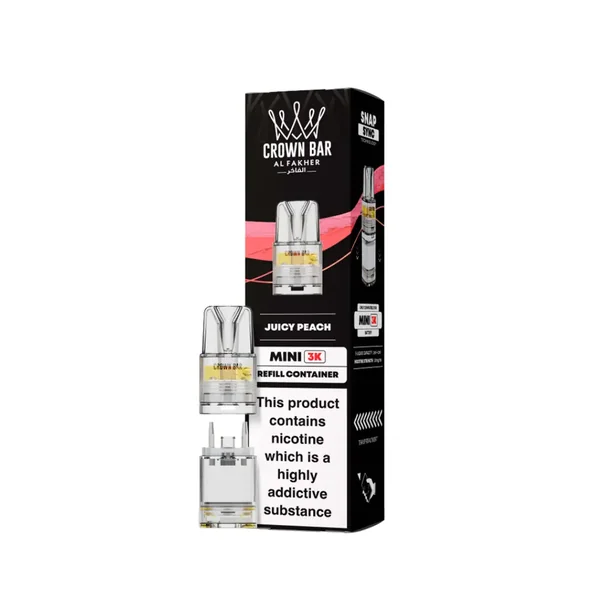 Al Fakher Crown Bar Mini 3K Refill Pods - Image 23