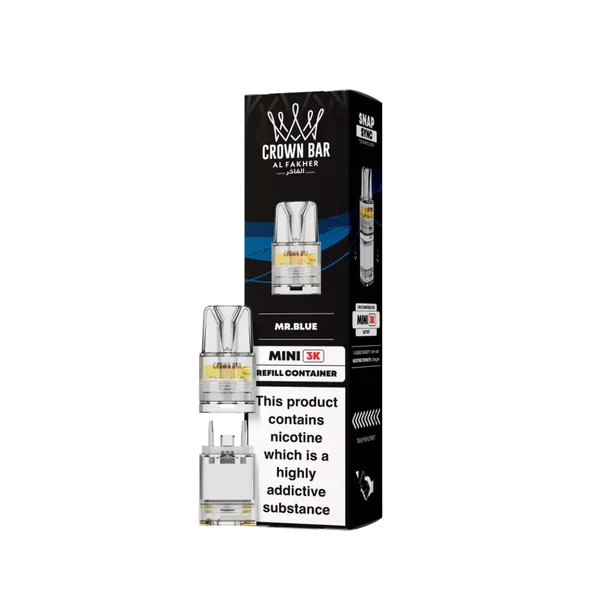 Al Fakher Crown Bar Mini 3K Refill Pods - Image 24
