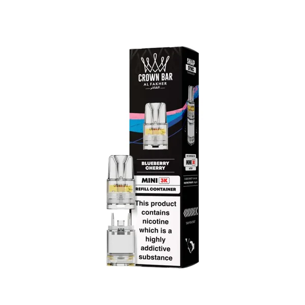 Al Fakher Crown Bar Mini 3K Refill Pods - Image 25
