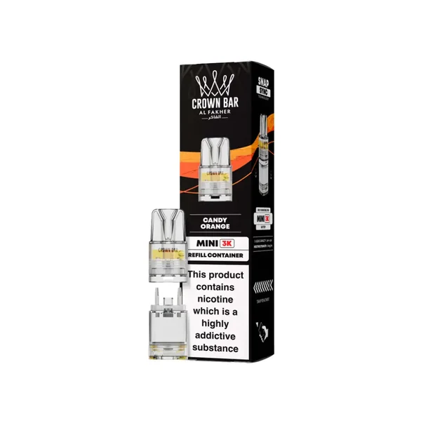 Al Fakher Crown Bar Mini 3K Refill Pods - Image 28