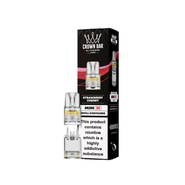 Al Fakher Crown Bar Mini 3K Refill Pods - Image 30