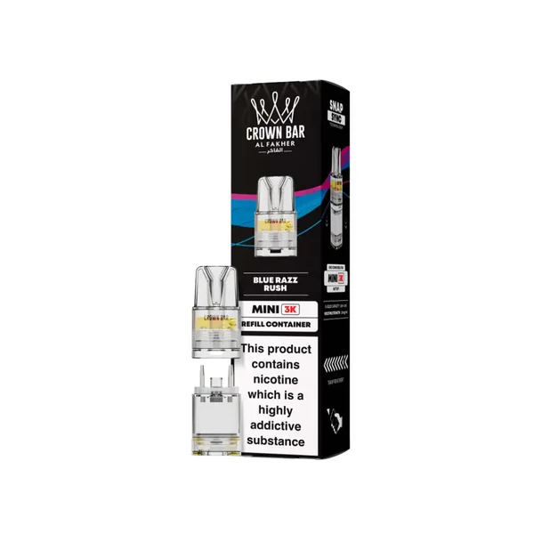 Al Fakher Crown Bar Mini 3K Refill Pods - Image 33